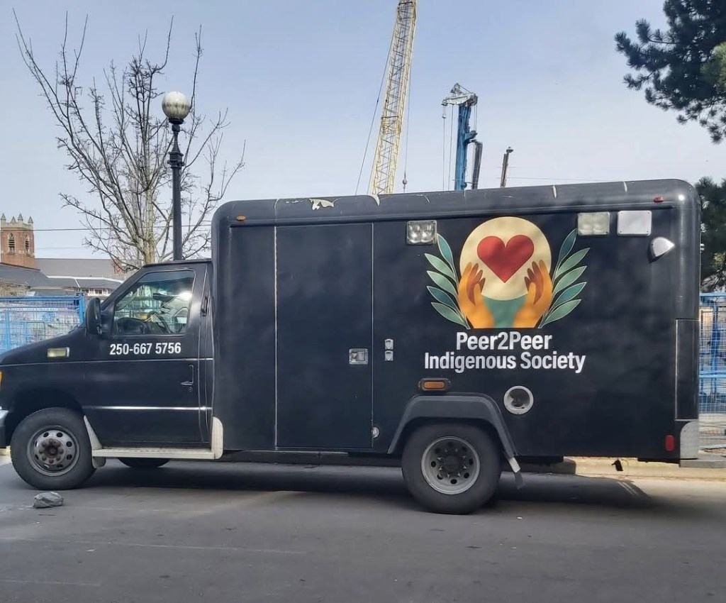 Peer2Peer Indigenous Society outreach van